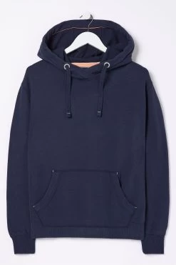 FatFace Blue Izzy Overhead Hoodie -Fashion Clothing Store D58030s4