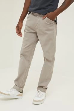 FatFace Grey Tapered Utility Trousers