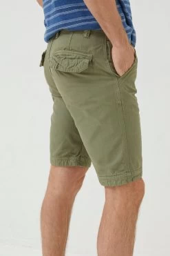 FatFace Green Cove Flat Front Shorts -Fashion Clothing Store D59 867s3