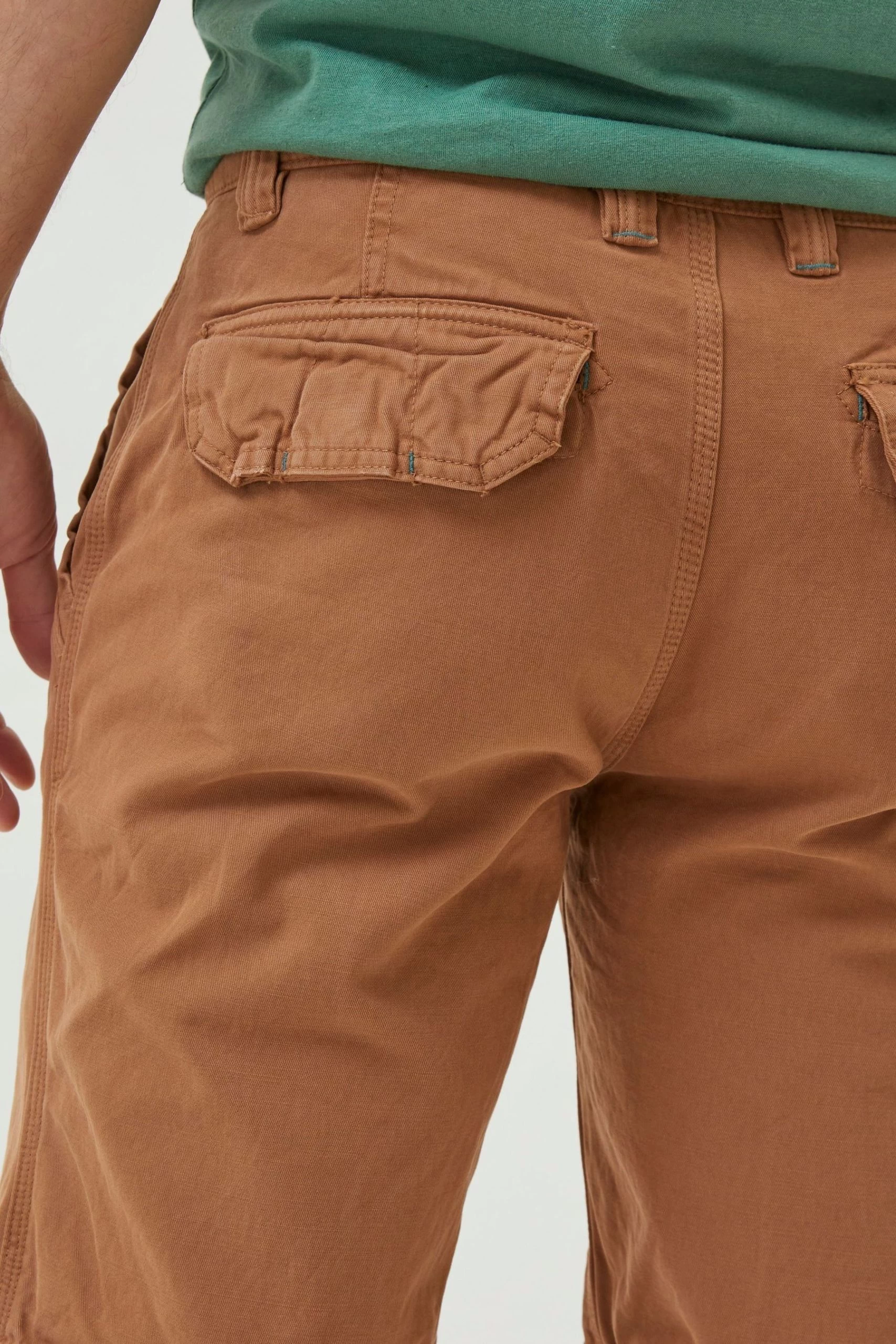 FatFace Brown Cove Flat Front Shorts 3 FatFace Brown Cove Flat Front Shorts - Image 3