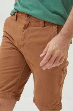 FatFace Brown Cove Flat Front Shorts 8 FatFace Brown Cove Flat Front Shorts -Fashion Clothing Store D59 868s4