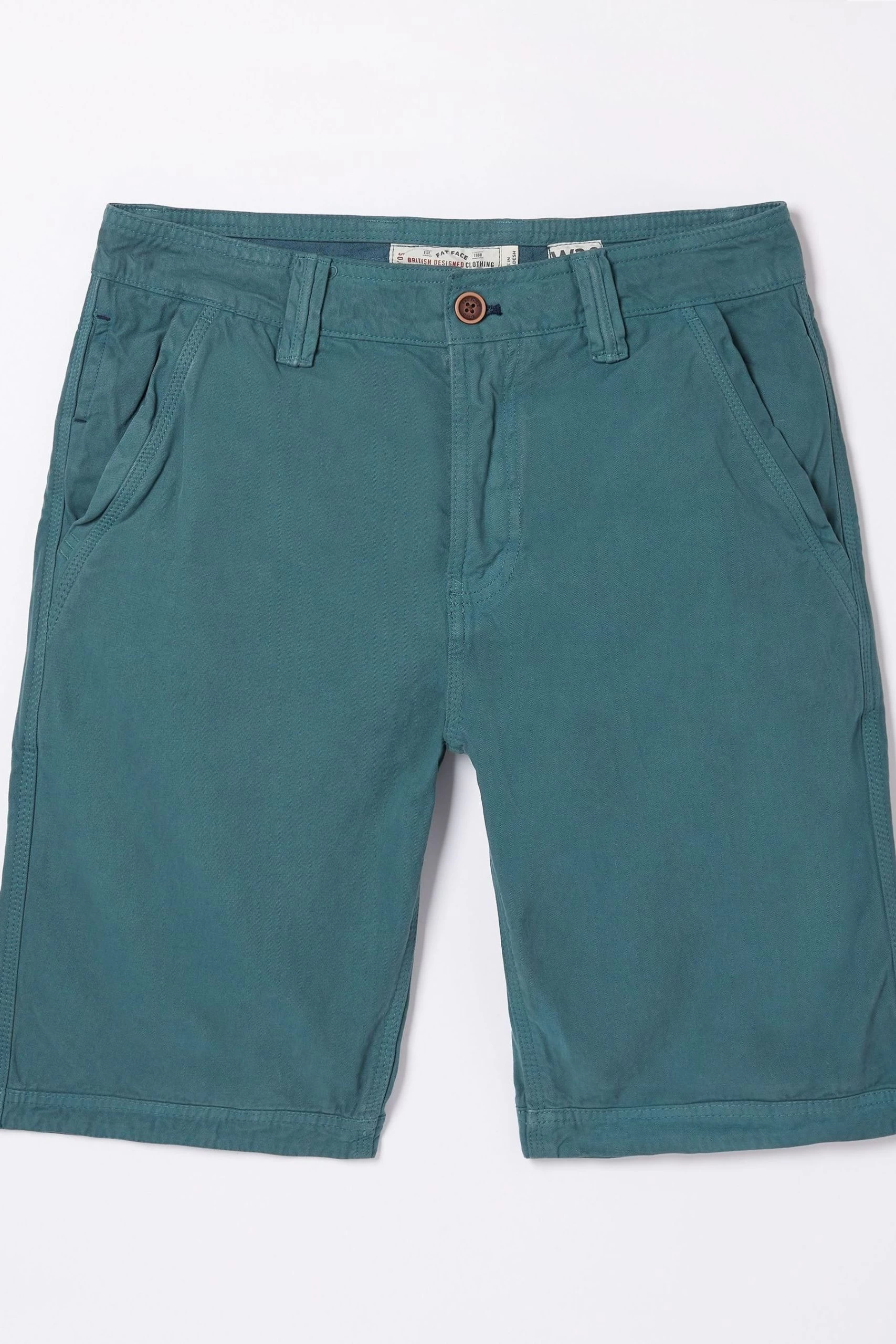 FatFace Blue Cove Flat Front Shorts 5 FatFace Blue Cove Flat Front Shorts - Image 5