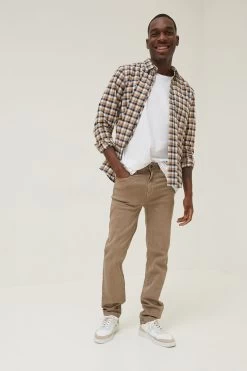 FatFace Natural Slim Five Pocket Jeans