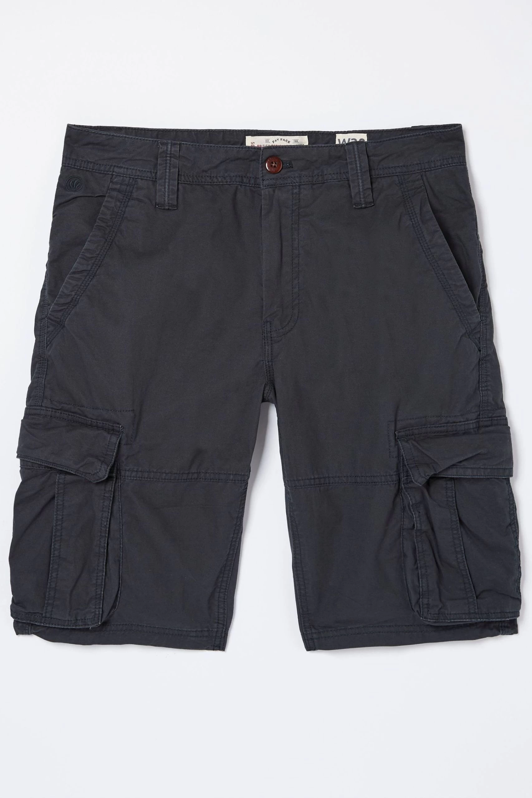 FatFace Blue Bude Lightweight Cargo Shorts 5 FatFace Blue Bude Lightweight Cargo Shorts - Image 5