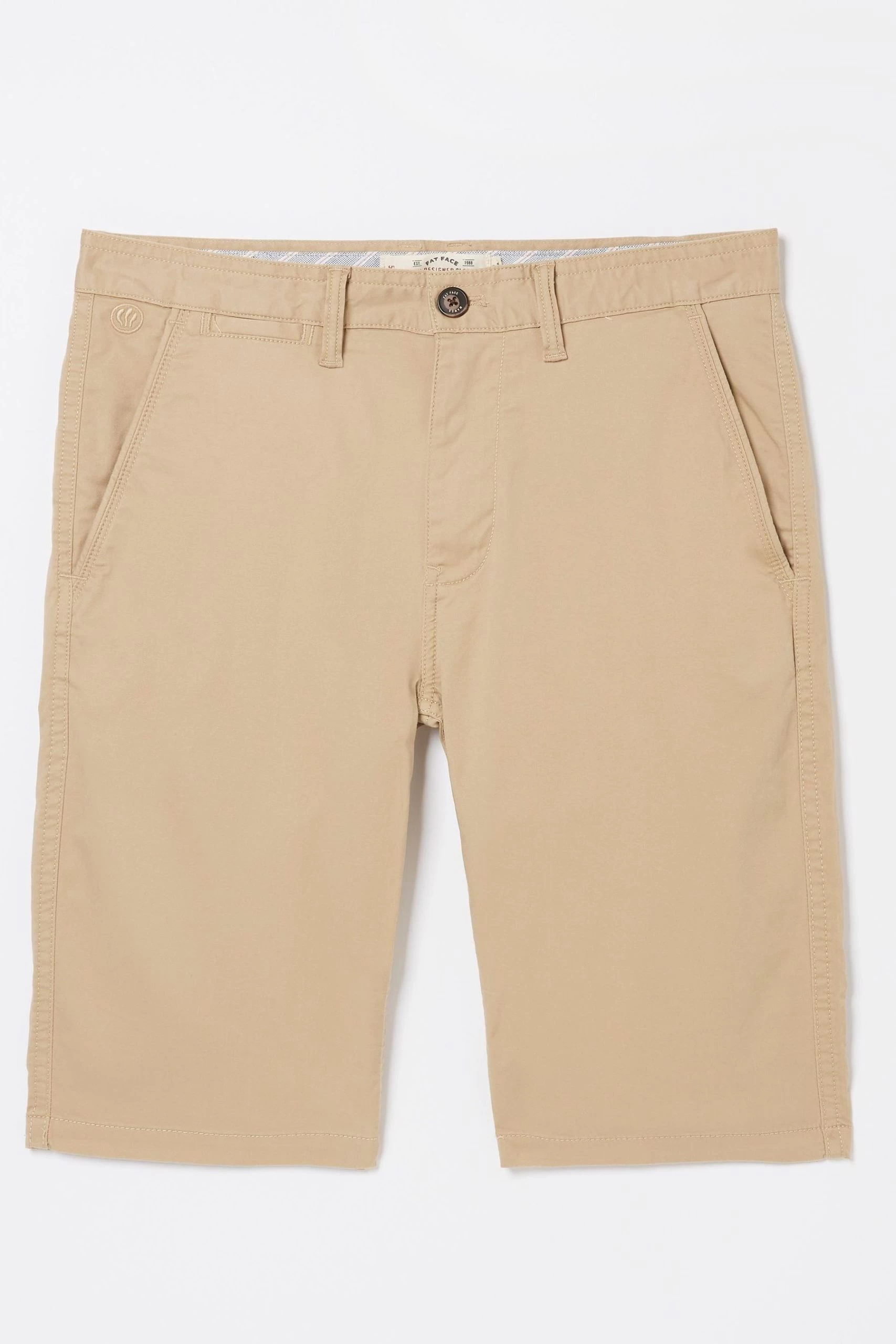 FatFace Mawes Brown Chino Shorts 1 FatFace Mawes Brown Chino Shorts