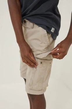FatFace Natural Breakyard Cargo Shorts 6 FatFace Natural Breakyard Cargo Shorts -Fashion Clothing Store D59 904s3