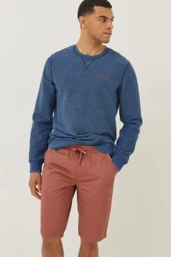 FatFace Orange Seaton Pull On Shorts