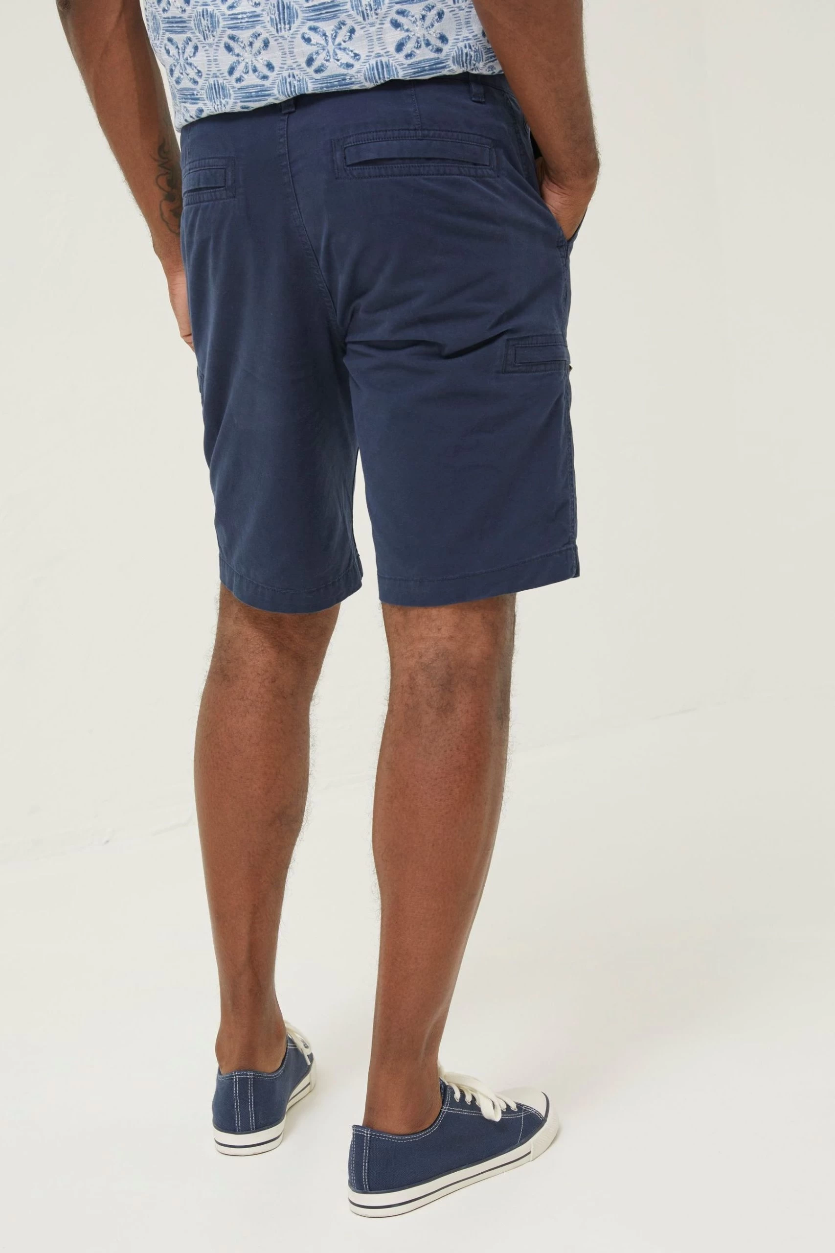 FatFace Blue Cowes Utility Shorts 2 FatFace Blue Cowes Utility Shorts - Image 2