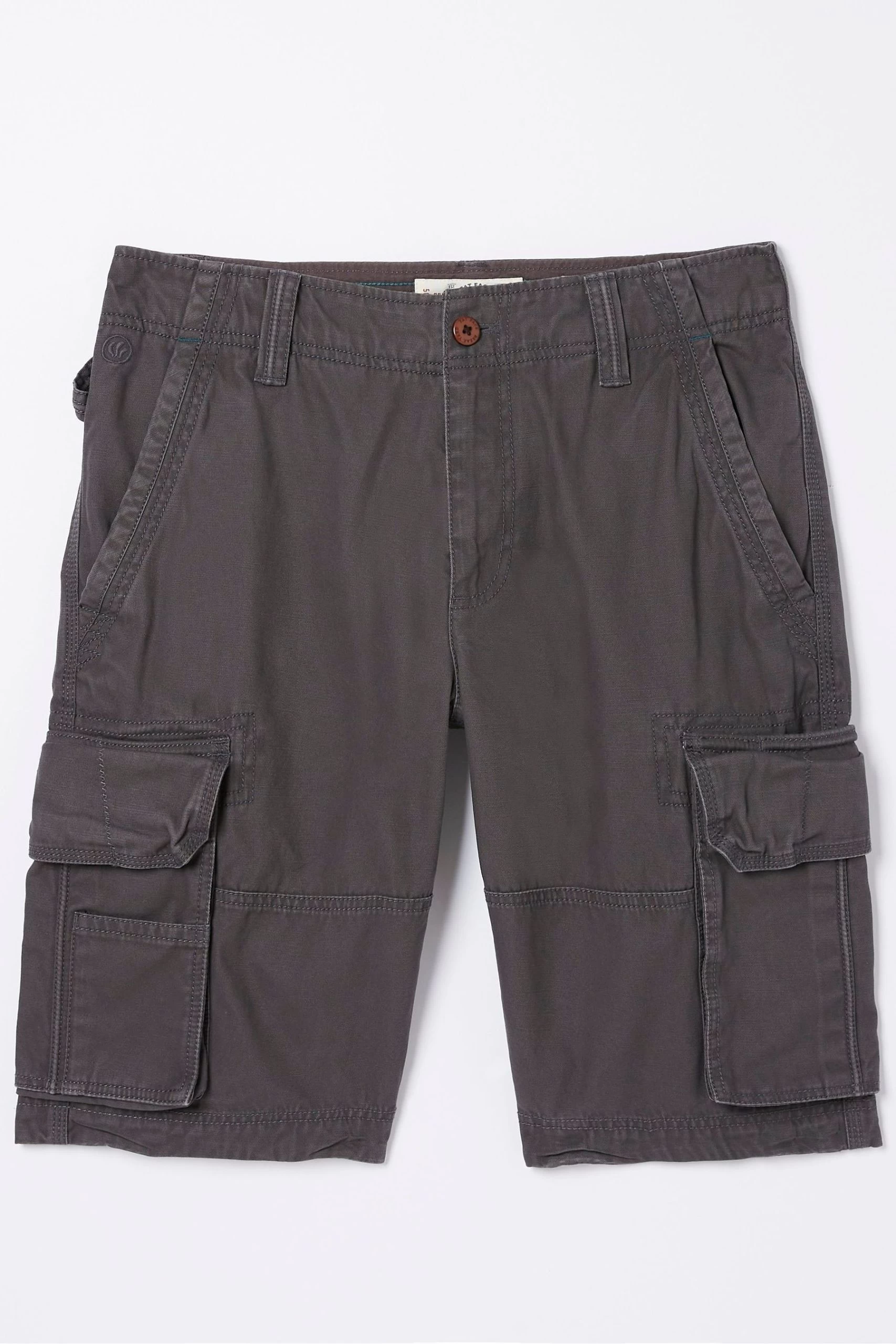 FatFace Grey Breakyard Cargo Shorts 4 FatFace Grey Breakyard Cargo Shorts - Image 4