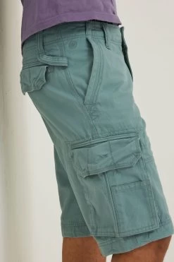 FatFace Green Breakyard Cargo Shorts -Fashion Clothing Store D59896s3