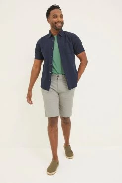 FatFace Grey Mawes Chino Shorts -Fashion Clothing Store D59900s3