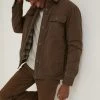 FatFace Rutland Brown Overshirt