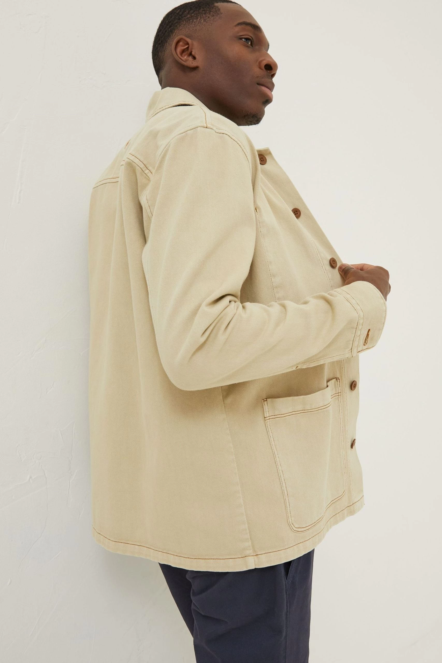 FatFace Natural Jacket 2 FatFace Natural Jacket - Image 2