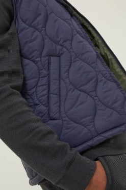 FatFace Blue Hascombe Gilet 8 FatFace Blue Hascombe Gilet -Fashion Clothing Store D60962s4