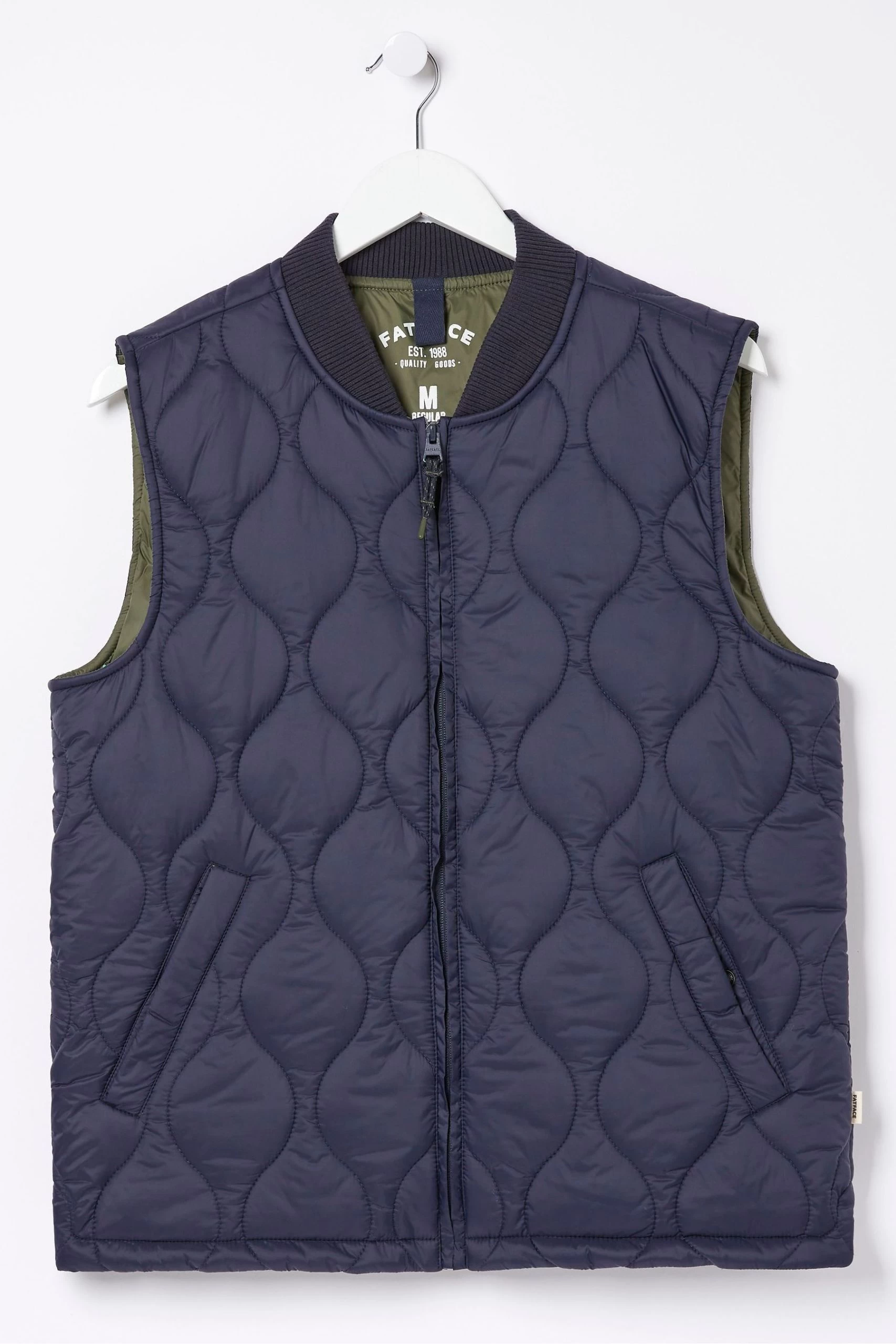 FatFace Blue Hascombe Gilet 5 FatFace Blue Hascombe Gilet - Image 5