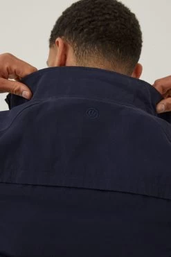 FatFace Blue Harrington Jacket -Fashion Clothing Store D60963s4