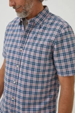 FatFace Purple Galston Check Shirt 9 FatFace Purple Galston Check Shirt -Fashion Clothing Store D60967s4