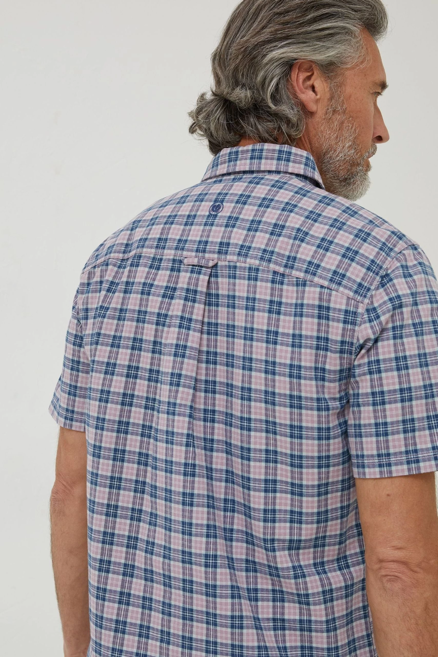 FatFace Purple Galston Check Shirt 5 FatFace Purple Galston Check Shirt - Image 5