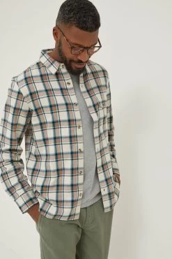 FatFace Natural Check Shirt