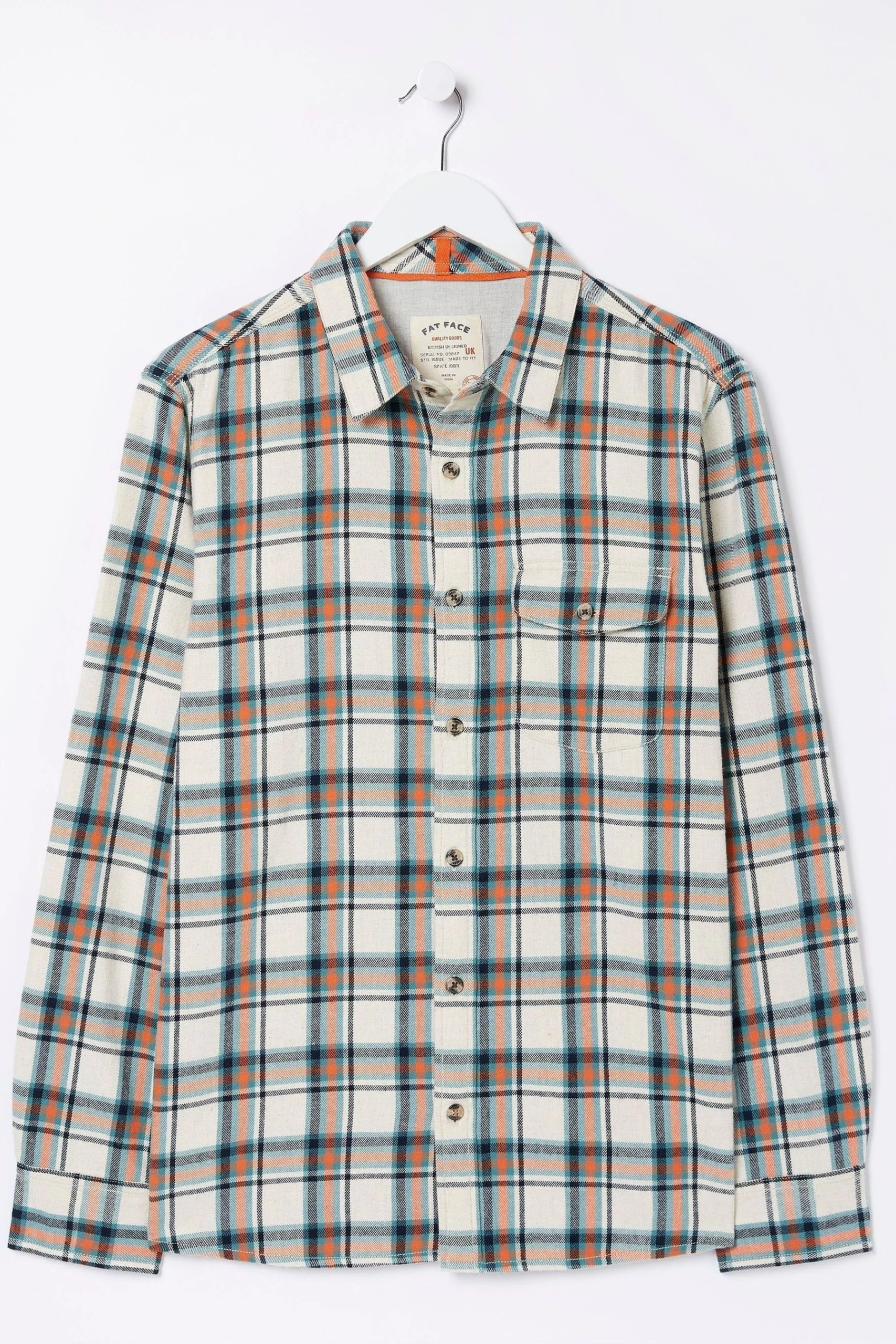 FatFace Natural Check Shirt 5 FatFace Natural Check Shirt - Image 5