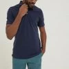 FatFace Blue Piqué Polo Shirt