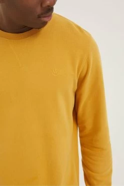FatFace Yellow Emsworth Sweatshirt -Fashion Clothing Store D61 019s6