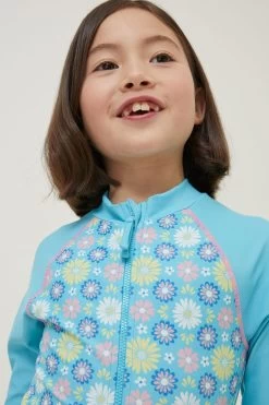 FatFace Blue Floral Swimsuit 6 FatFace Blue Floral Swimsuit -Fashion Clothing Store D61 410s3