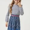 FatFace Blue Martha Print Dress