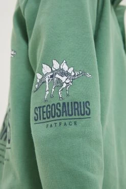 FatFace Green Dinosaur Rugby T-Shirt 6 FatFace Green Dinosaur Rugby T-Shirt -Fashion Clothing Store D61 467s3