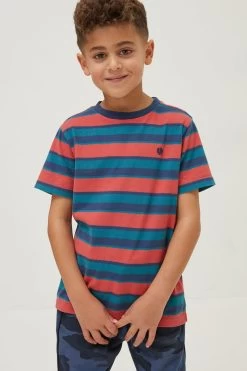 FatFace Green Mixed T-Shirts 3 Pack -Fashion Clothing Store D61 470s6