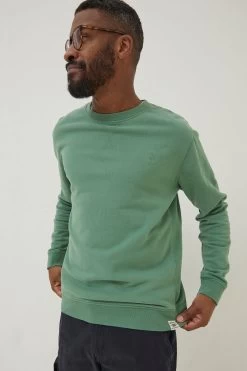 FatFace Green Emsworth Sweatshirt