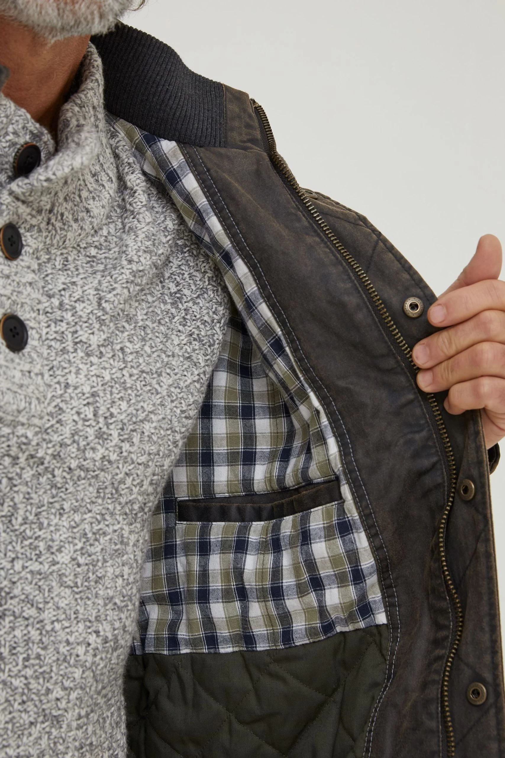 FatFace Broadsands Four Pocket Brown Jacket 5 FatFace Broadsands Four Pocket Brown Jacket - Image 5