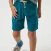 FatFace Green Eddie Sweat Shorts