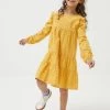 FatFace Yellow Grace Dress