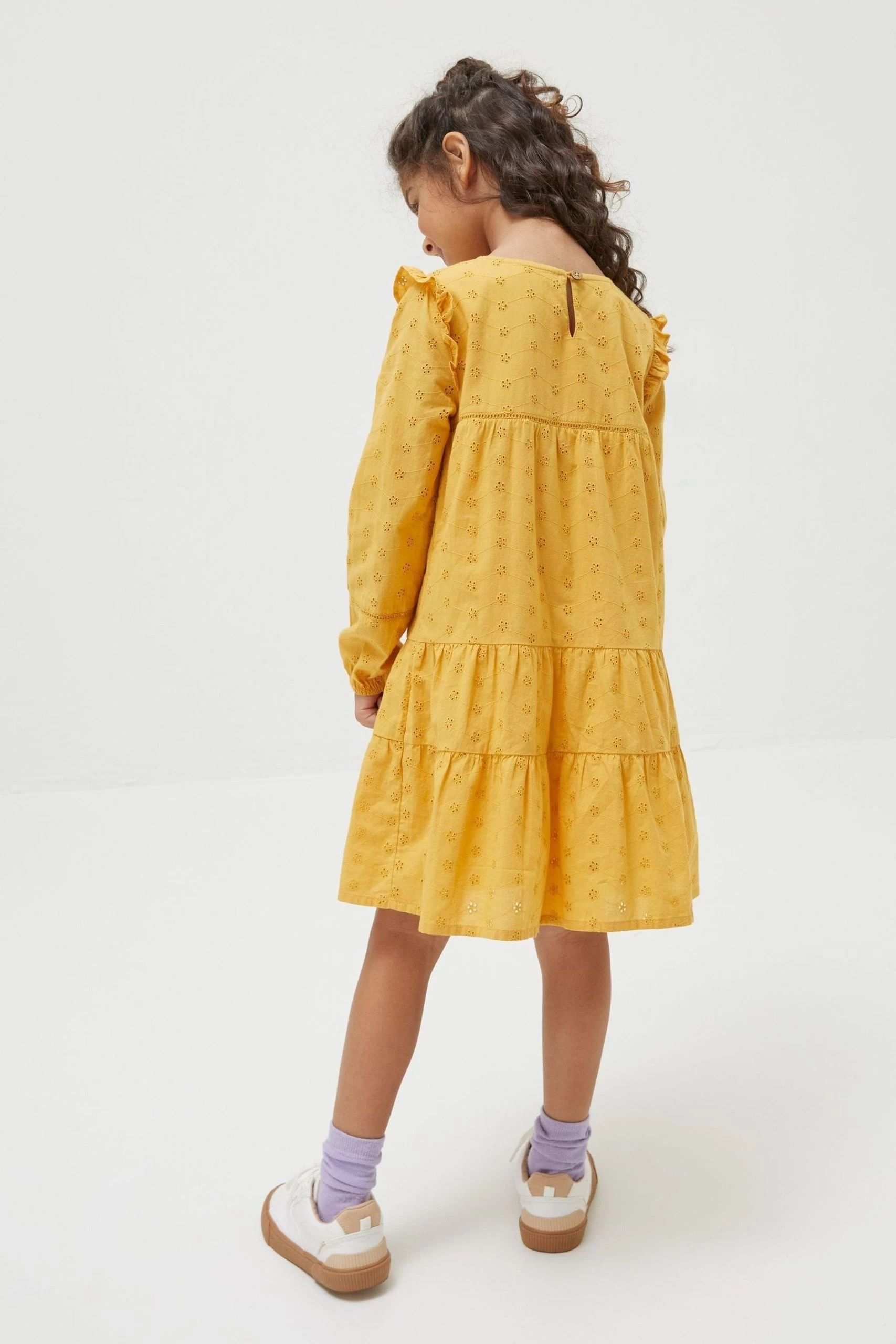 FatFace Yellow Grace Dress 2 FatFace Yellow Grace Dress - Image 2