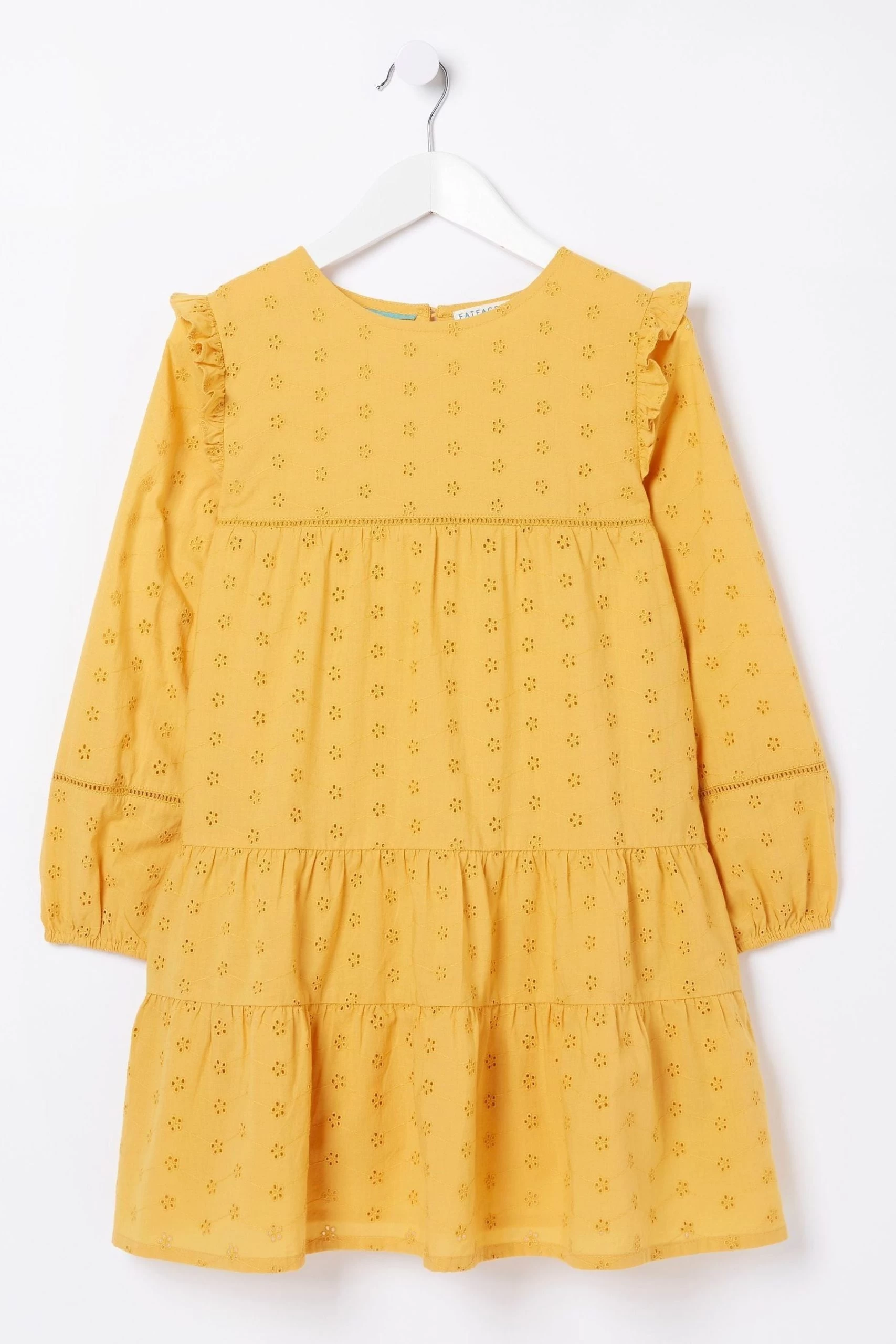 FatFace Yellow Grace Dress 4 FatFace Yellow Grace Dress - Image 4