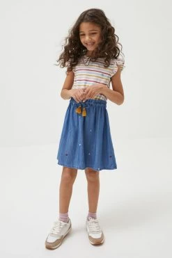 FatFace Blue Martha Dress
