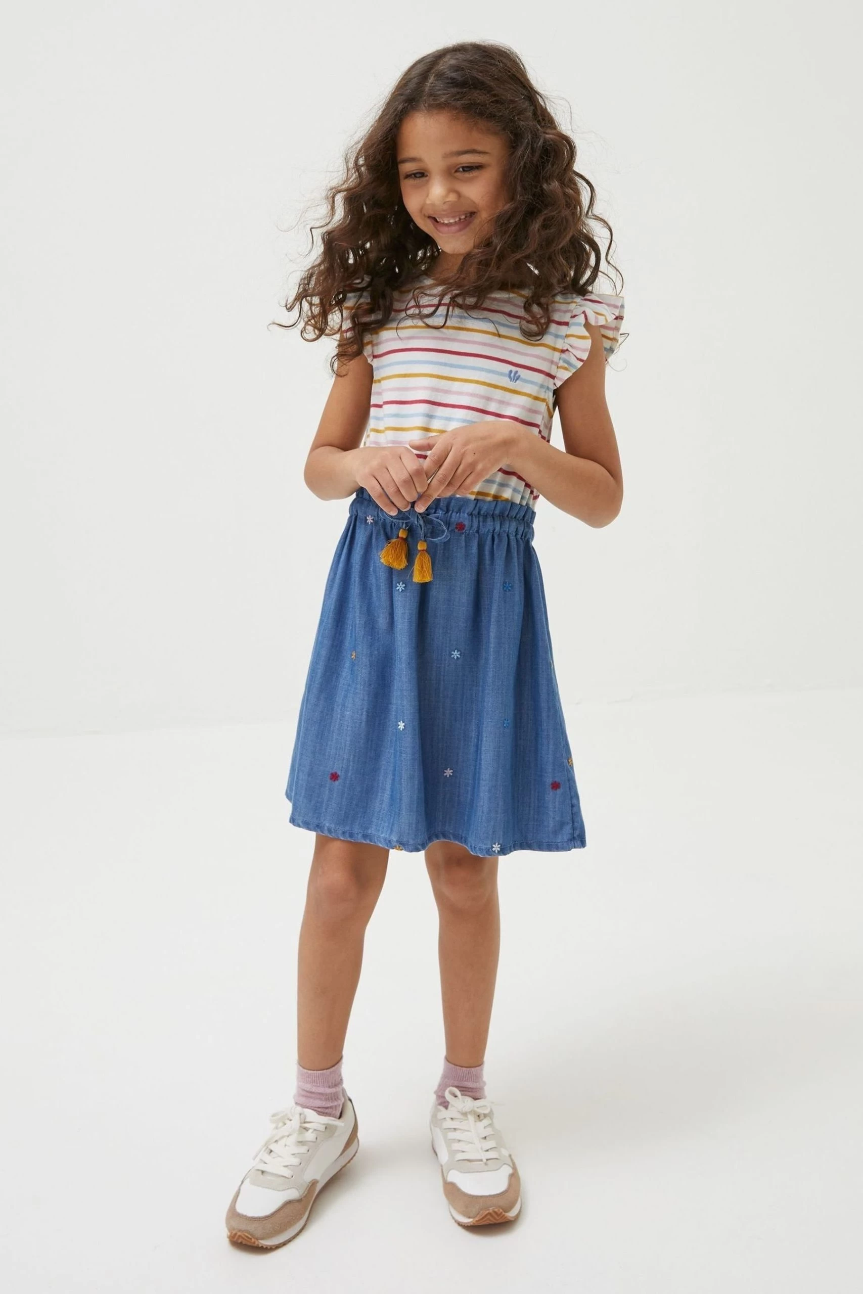 FatFace Blue Martha Dress 1 FatFace Blue Martha Dress