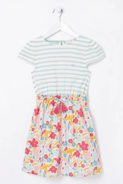 FatFace Red Martha Bloom Dress -Fashion Clothing Store D61431s5