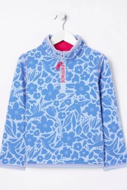 FatFace Blue Bude Tonal Floral Sweatshirt