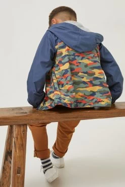 FatFace Blue Cagoule Jacket -Fashion Clothing Store D61459s3
