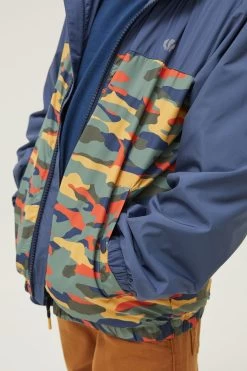 FatFace Blue Cagoule Jacket -Fashion Clothing Store D61459s4