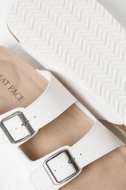 FatFace Meldon White Sandals -Fashion Clothing Store D63 747s3