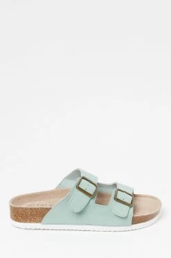 FatFace Green Meldon Sandals