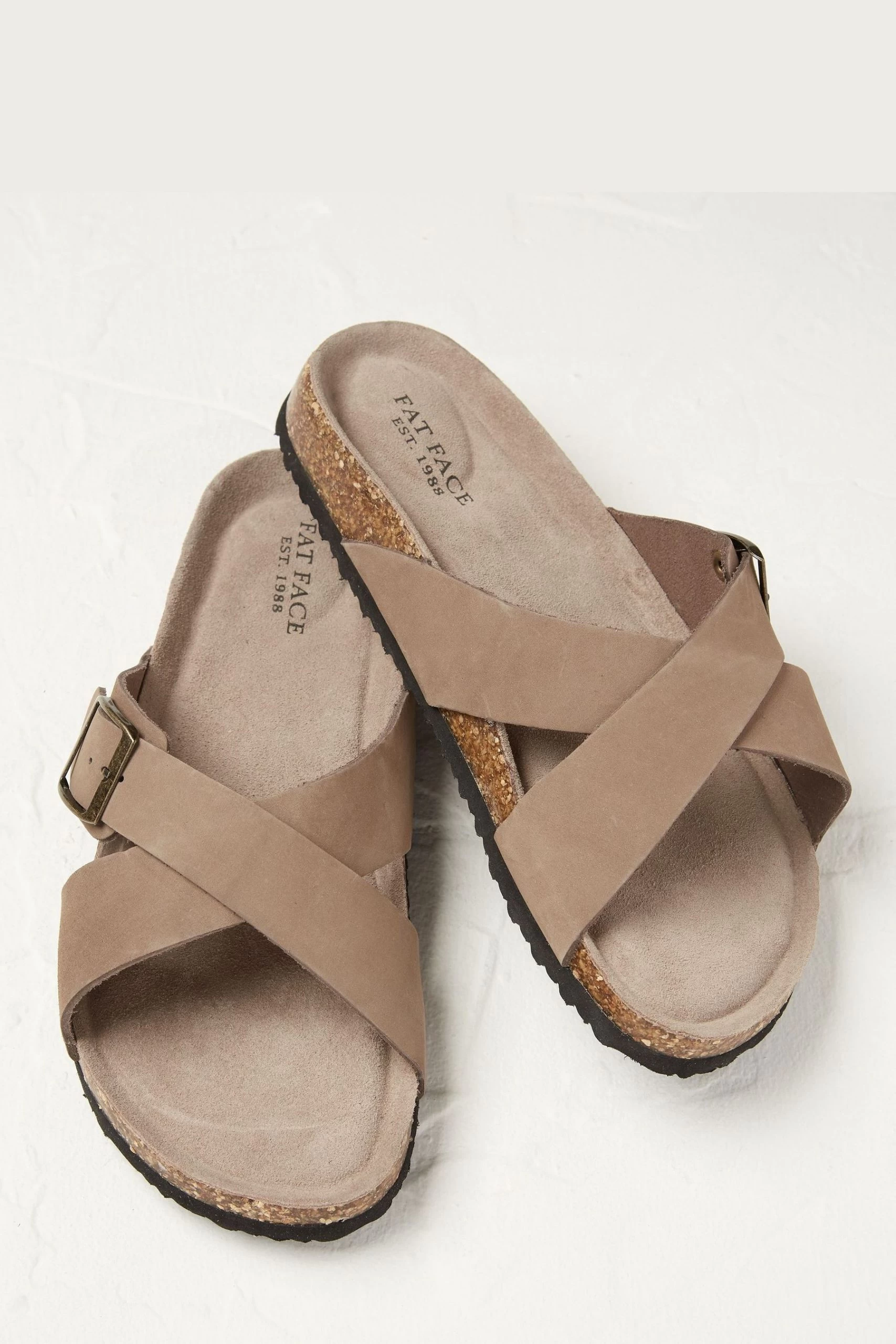 FatFace Natural Lois Sandals 2 FatFace Natural Lois Sandals - Image 2