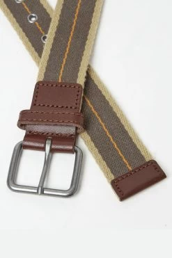 FatFace Yellow Jacob Webbing Belt -Fashion Clothing Store D64 472s3