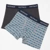 FatFace Grey Camper Print Boxers 2 Pack