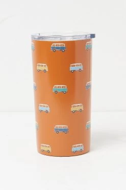 FatFace Orange Camper Travel Mug