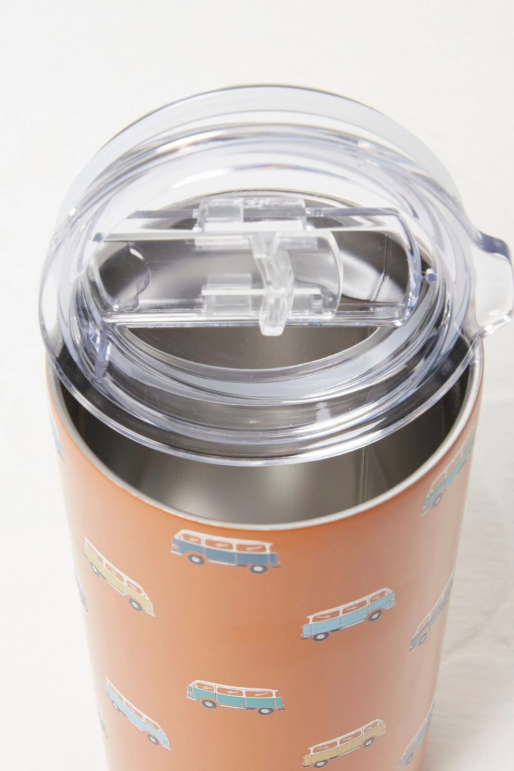 FatFace Orange Camper Travel Mug 2 FatFace Orange Camper Travel Mug - Image 2