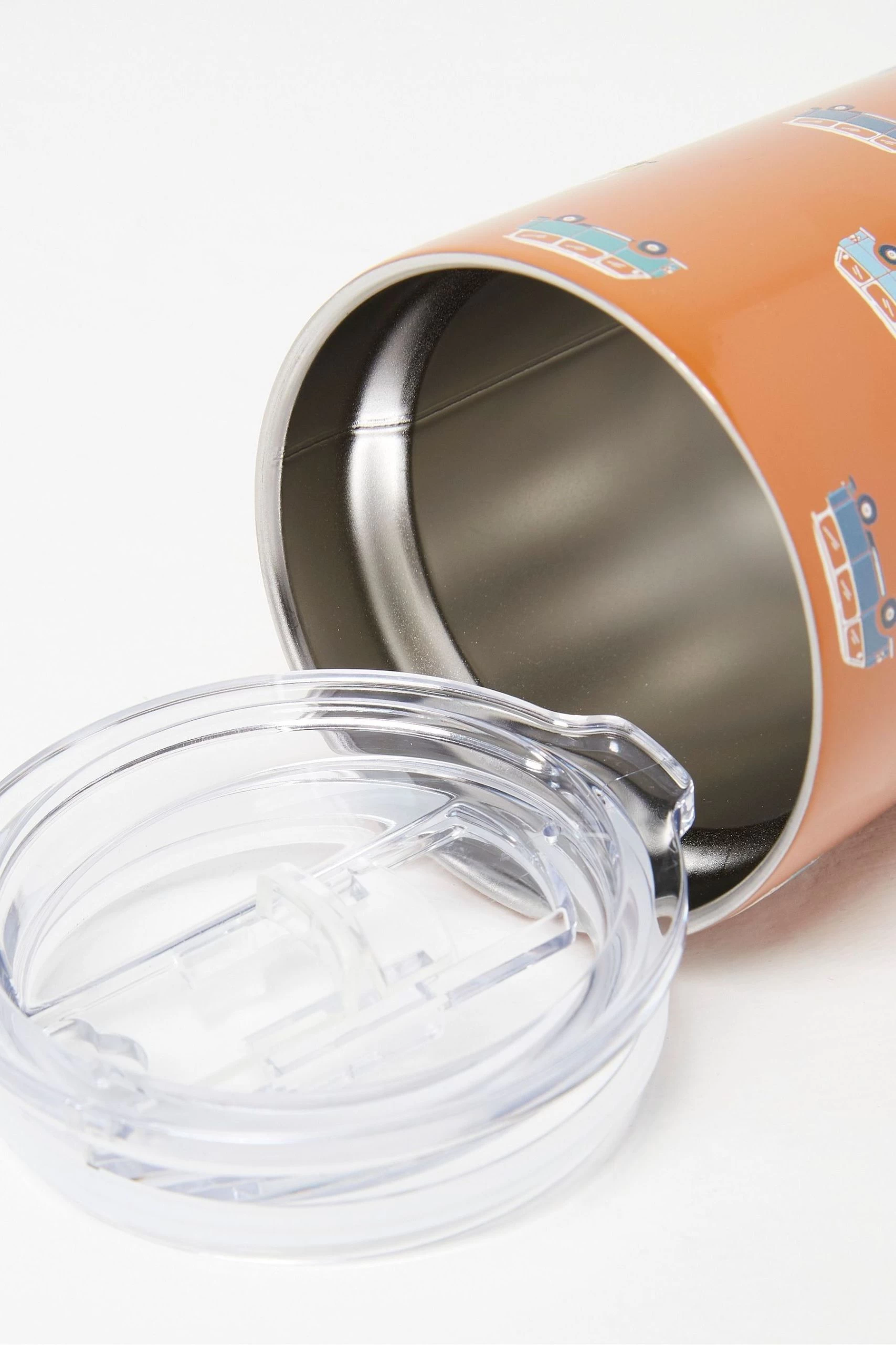 FatFace Orange Camper Travel Mug 3 FatFace Orange Camper Travel Mug - Image 3